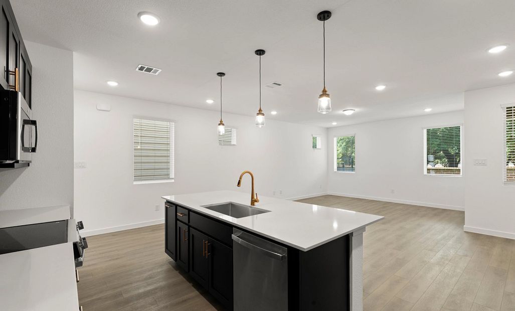 Open Kitchen-Living Room