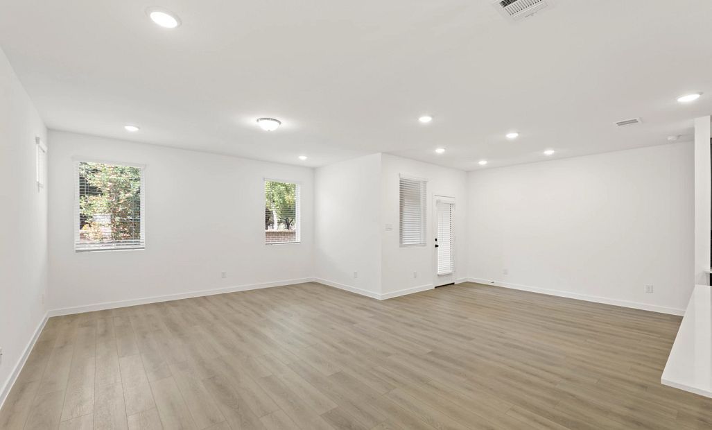 Open Living-Dining Room