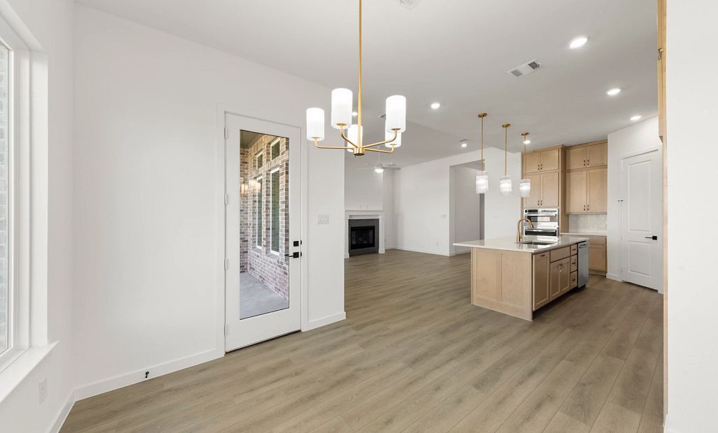 Open Kitchen-Living-Dining Room