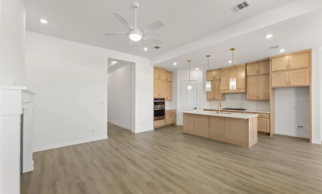 Open Kitchen-Living Room