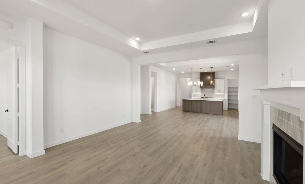 Open Kitchen-Living-Dining Room