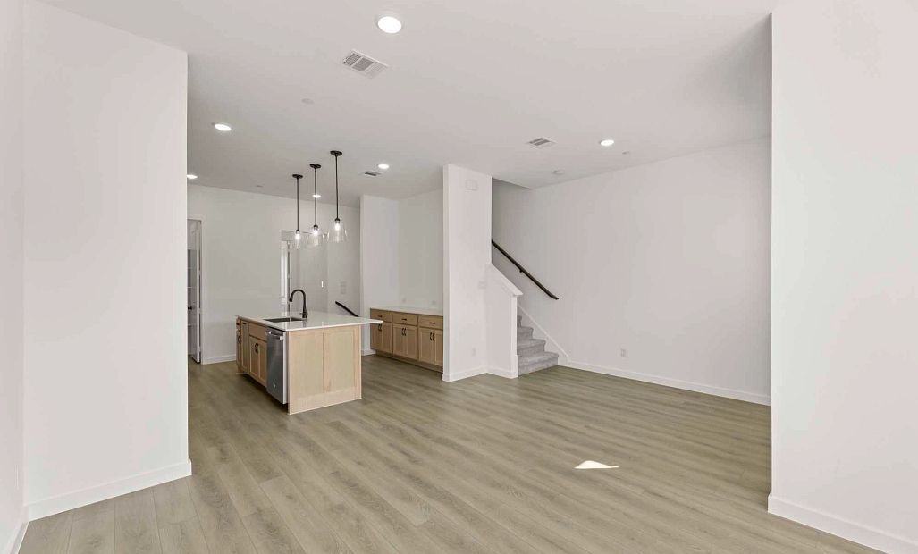 Open Kitchen-Living-Dining Room