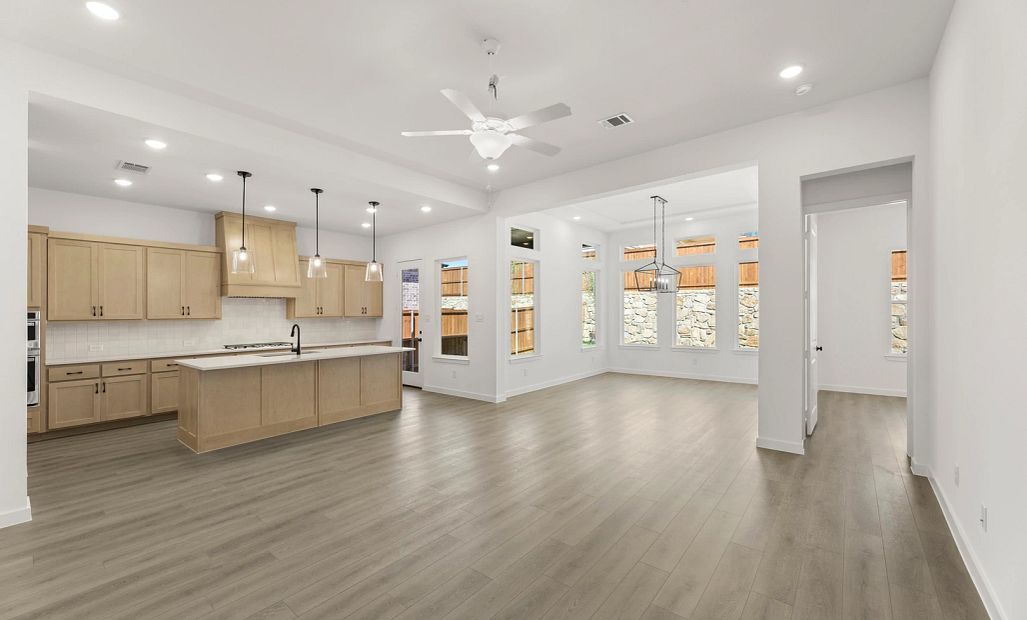 Open Kitchen-Living-Dining Room Representative Photo