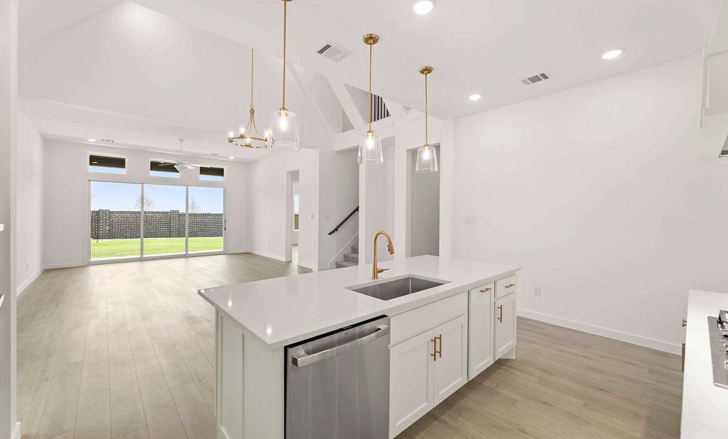 Open Kitchen-Living-Dining Room Representative Photo