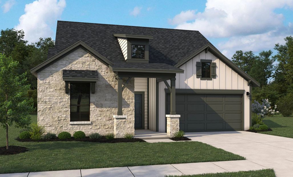 Dawson - Blue Heron Estates: Mont Belvieu, Texas - Ashton Woods