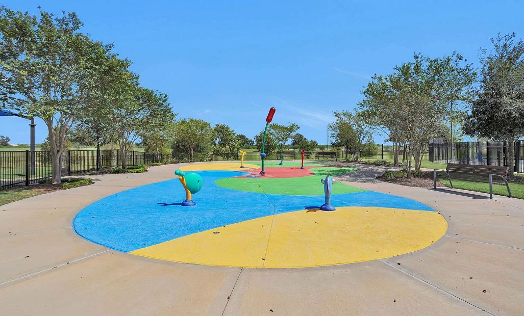 You and your family will love the splash pad.