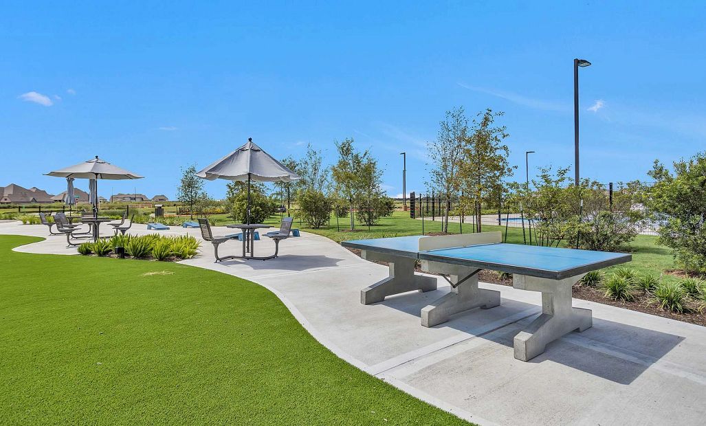 Enjoy a picnic or a game of table tennis on a sunny afternoon.