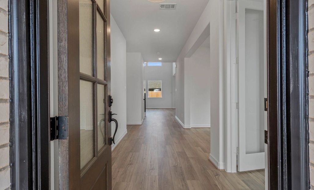Foyer. Note: Sample product photo. Actual exterior and interior selections may vary by homesite.