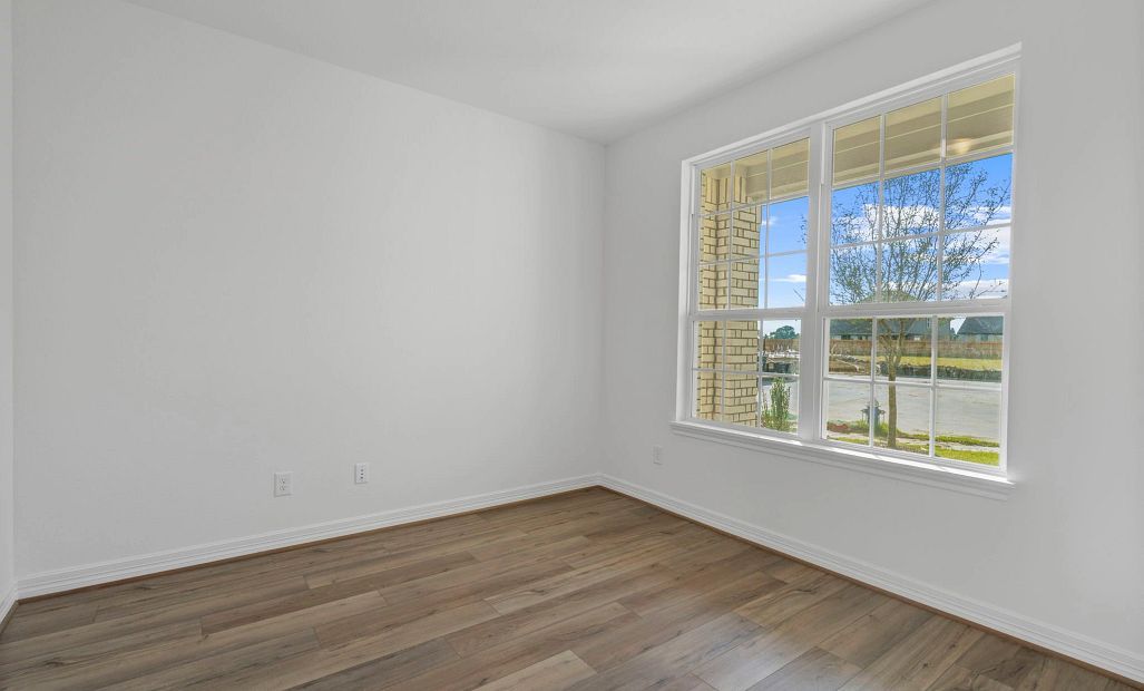 Study. Note: Sample product photo. Actual exterior and interior selections may vary by homesite.