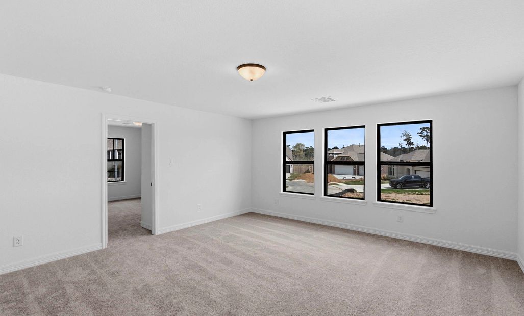 Upstairs loft. Sample product photo. Actual exterior and interior selections may vary by homesite.