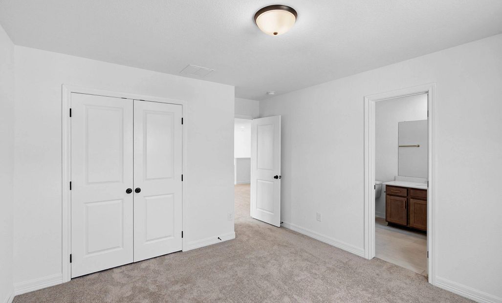 Third bedroom. Sample product photo. Actual exterior and interior selections may vary by homesite.