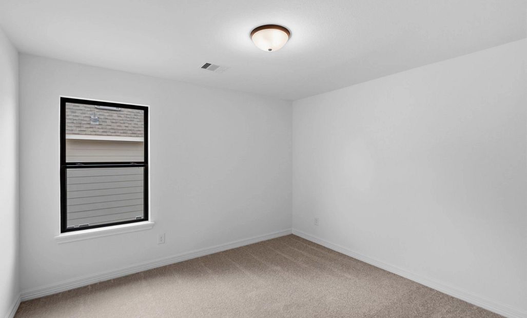 Fourth bedroom. Sample product photo. Actual exterior and interior selections may vary by homesite.