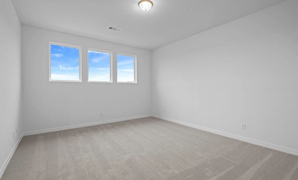 Game room. Note: Sample product photo - actual exterior and interior selections may vary by homesite