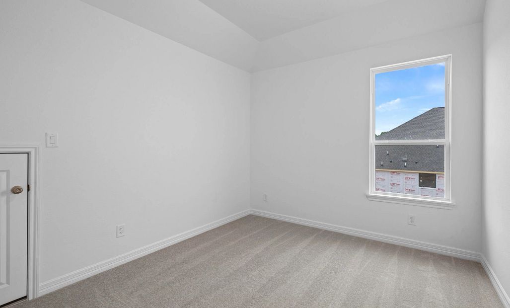 Fourth bedroom. Note: Sample product photo - actual exterior and interior selections may vary by