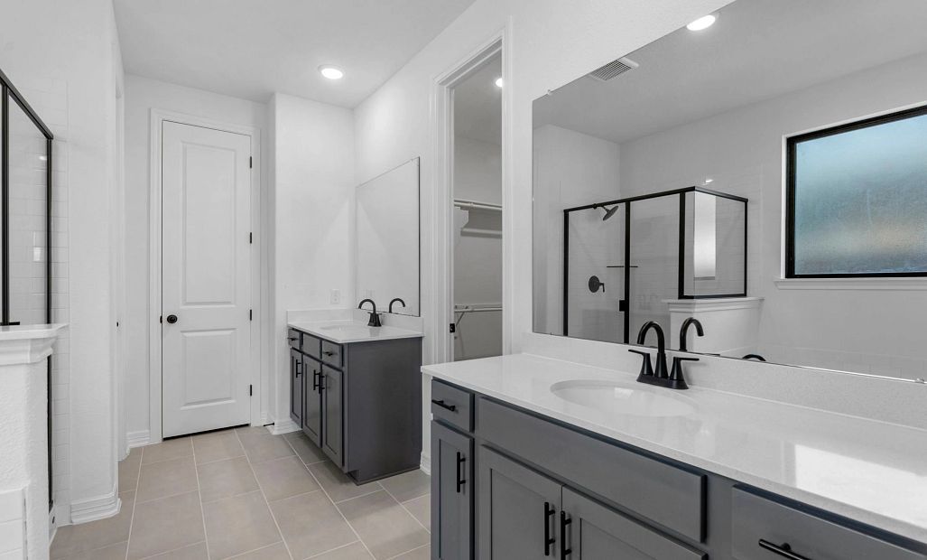 Primary Bathroom. Sample product photo. Actual exterior and interior selections may vary by