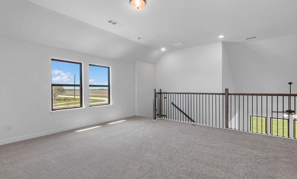 Upstairs Loft. Sample product photo. Actual exterior and interior selections may vary by homesite.