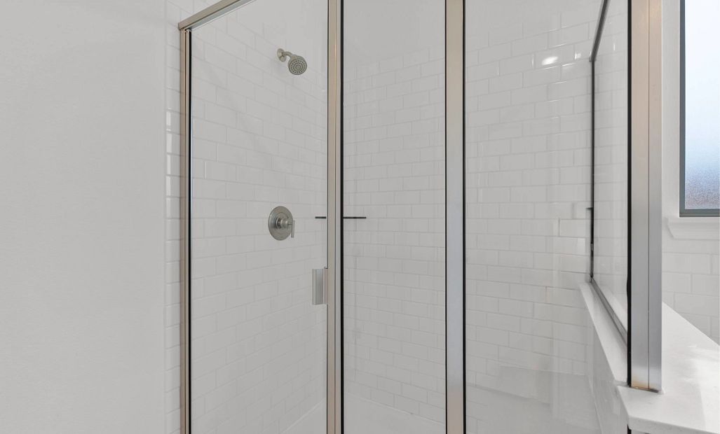 Primary bathroom.  Sample product photo. Actual exterior and interior selections may vary by