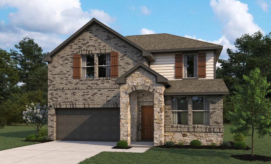 Austin - Cedar Pointe: Crosby, Texas - Ashton Woods