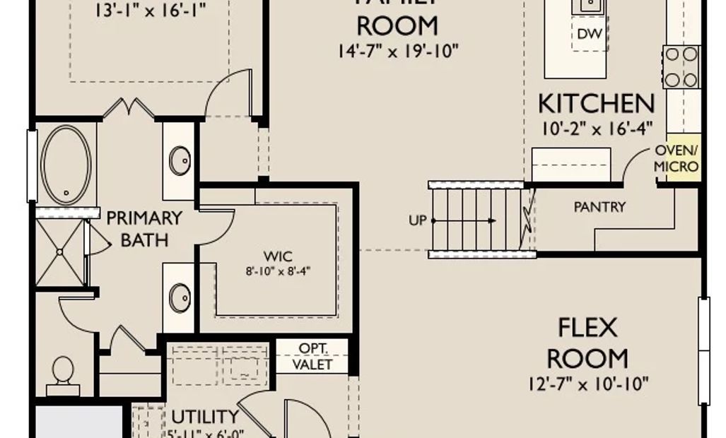 First floor