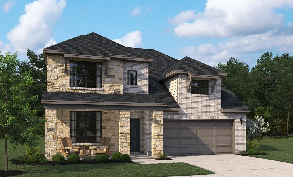 Cypress elevation J