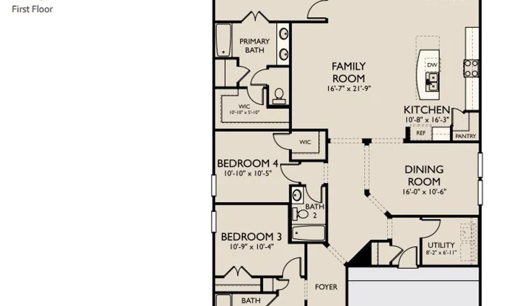 First floor