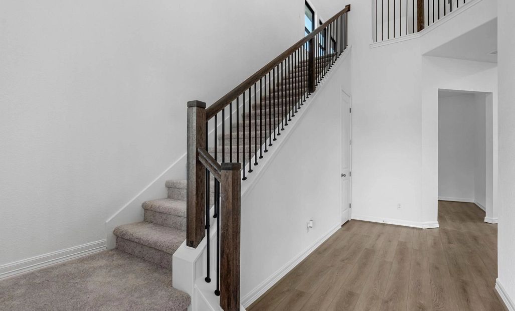 Home entry. Sample product photo. Actual exterior and interior selections may vary by homesite.