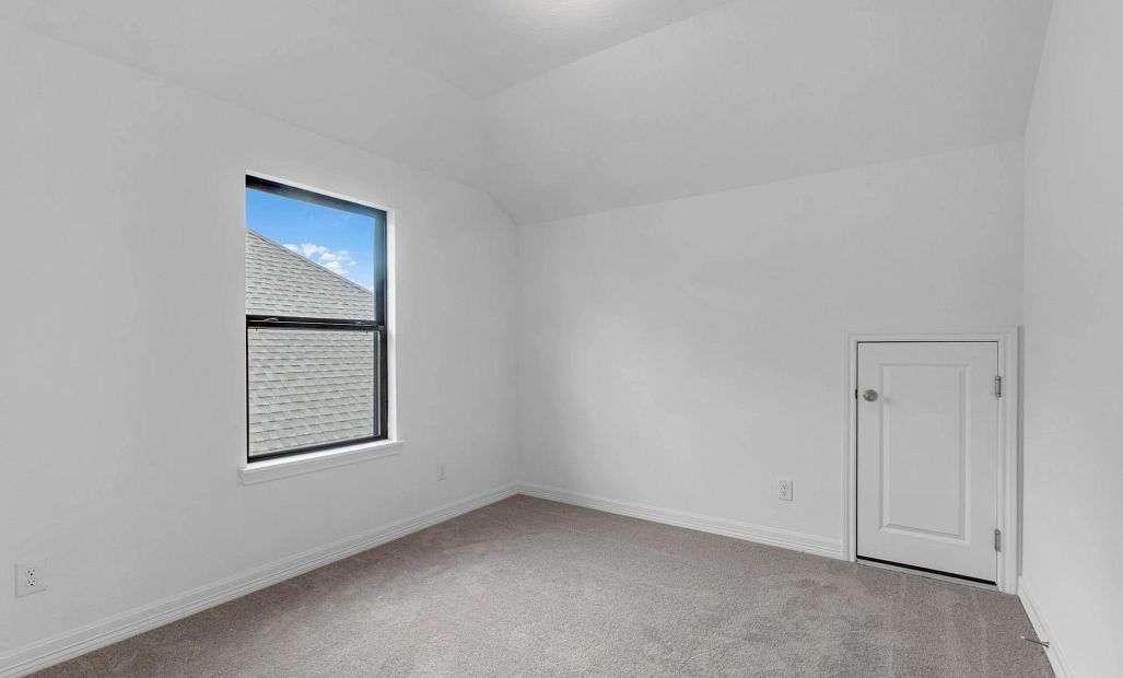 Secondary bedroom. Sample product photo. Actual exterior and interior selections may vary by
