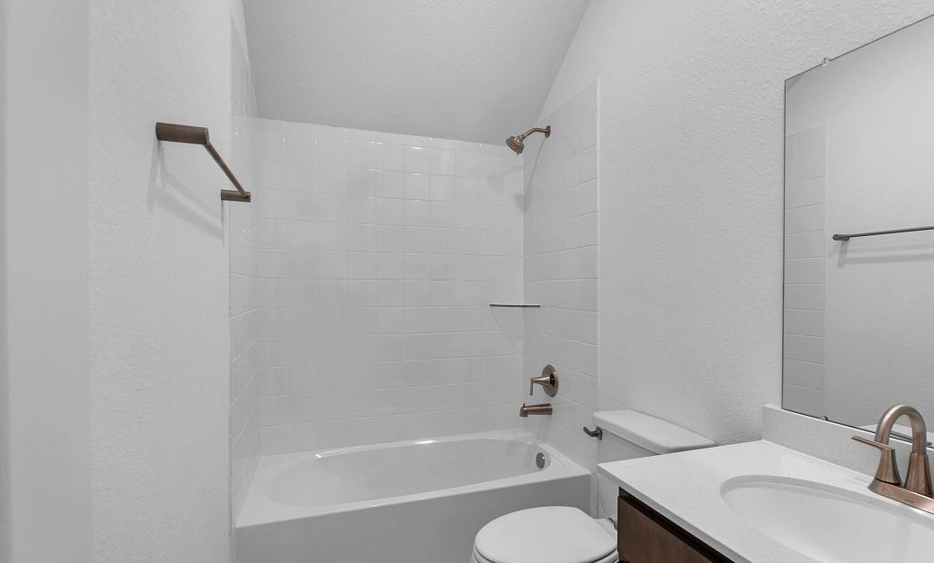 Third bathroom. Sample product photo. Actual exterior and interior selections may vary by homesite.