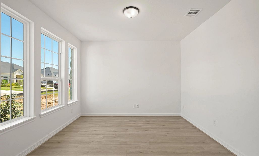 Study. Sample product photo. Actual exterior and interior selections may vary by homesite. Photo may