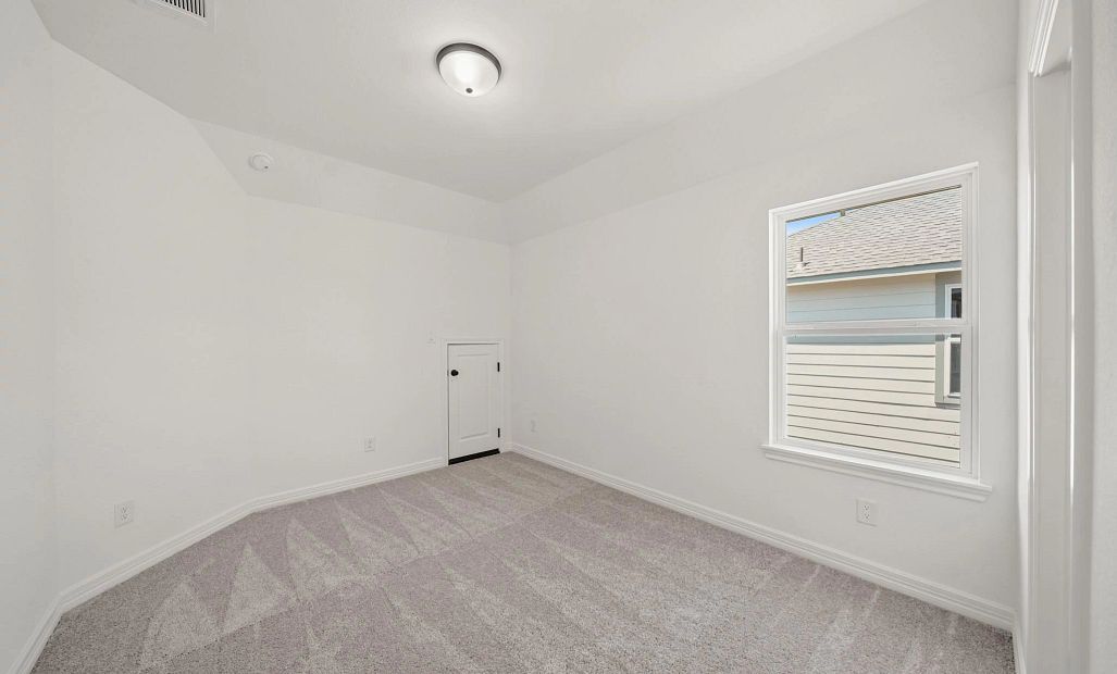 Secondary bedroom. Sample product photo. Actual exterior and interior selections may vary by