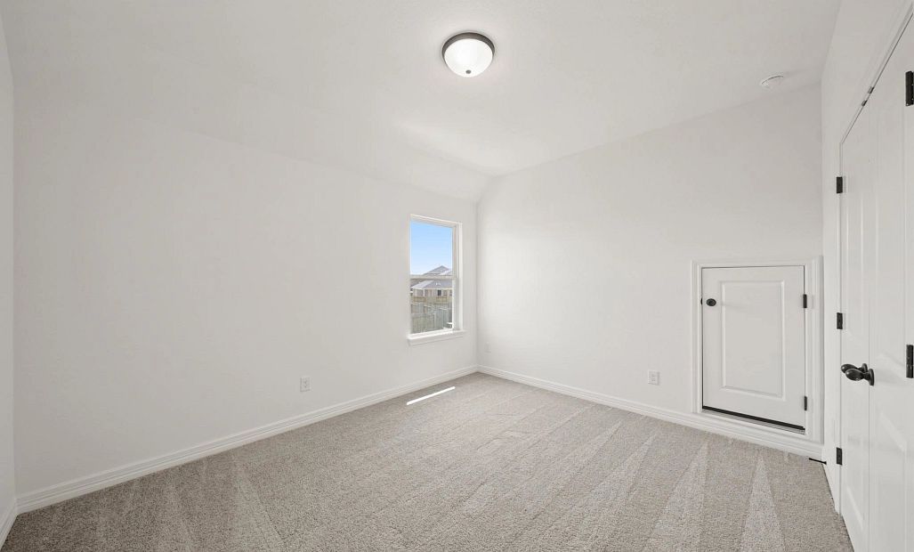 Third bedroom. Sample product photo. Actual exterior and interior selections may vary by homesite.