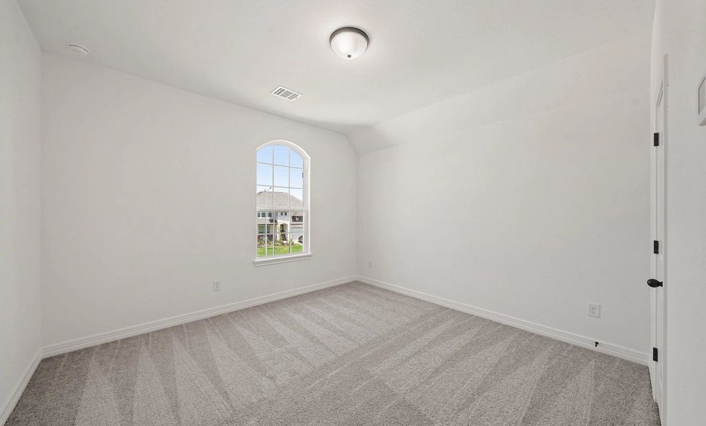 Fourth bedroom. Sample product photo. Actual exterior and interior selections may vary by homesite.