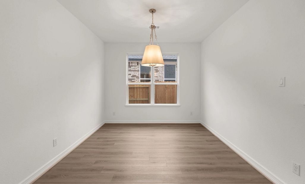 Dining Space. Sample product photo. Actual exterior and interior selections may vary by homesite.