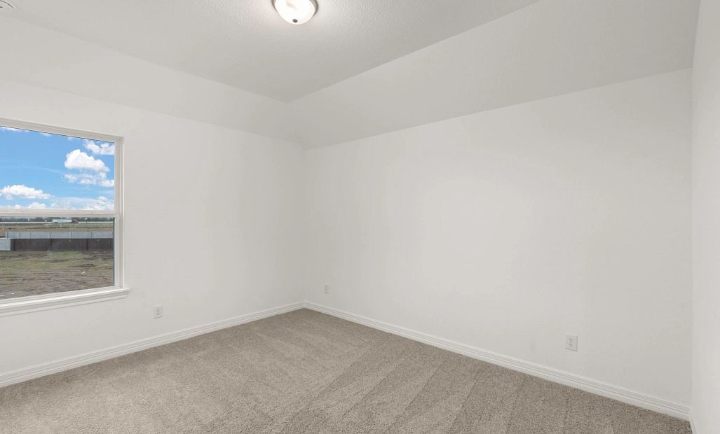 Fourth bedroom. Sample product photo. Actual exterior and interior selections may vary by homesite.