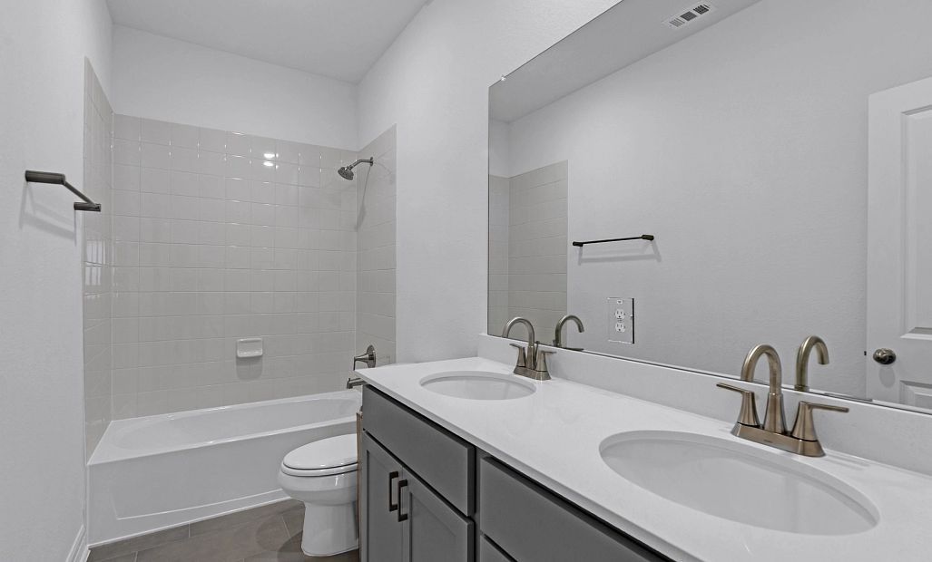 Secondary bathroom