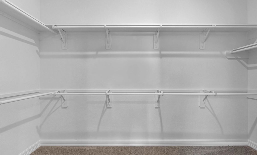 Primary closet