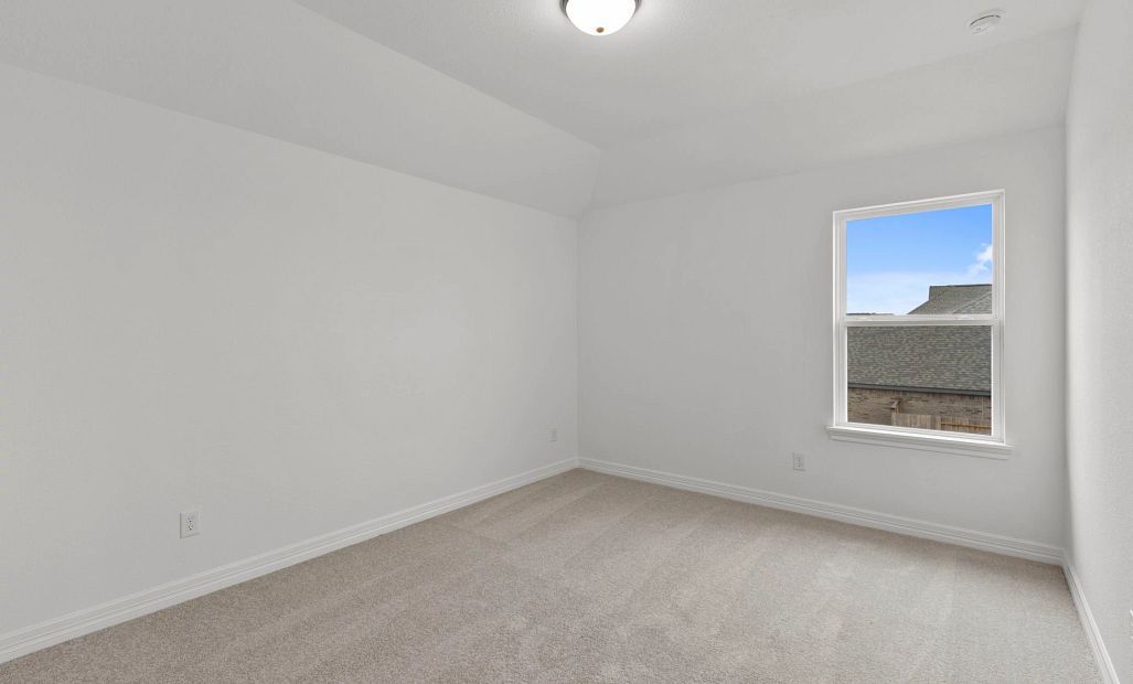 Third bedroom. Sample product photo. Actual exterior and interior selections may vary by homesite.