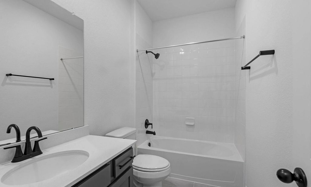 Third bathroom. Sample product photo. Actual exterior and interior selections may vary by homesite.