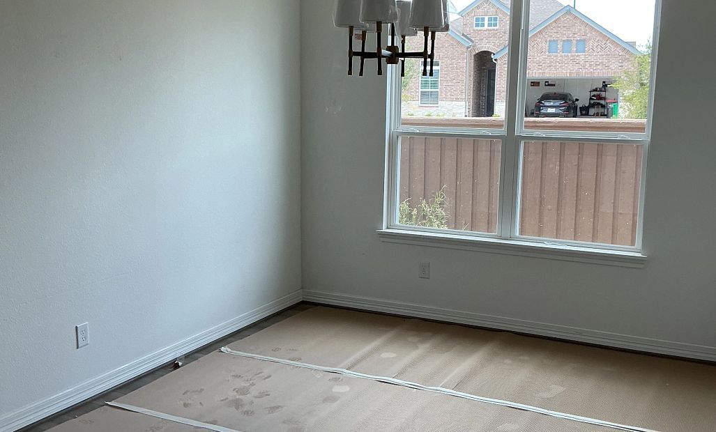 Construction progress- Dining space