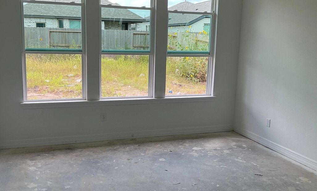 Construction progress- Primary bedroom
