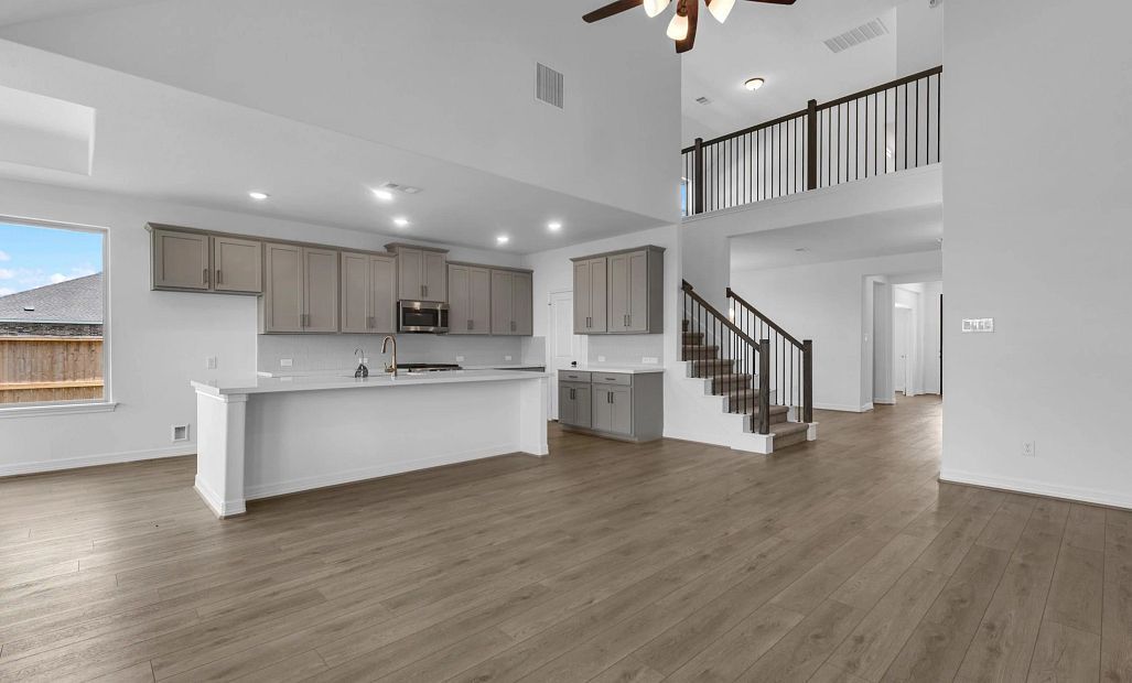 Kitchen and gathering room