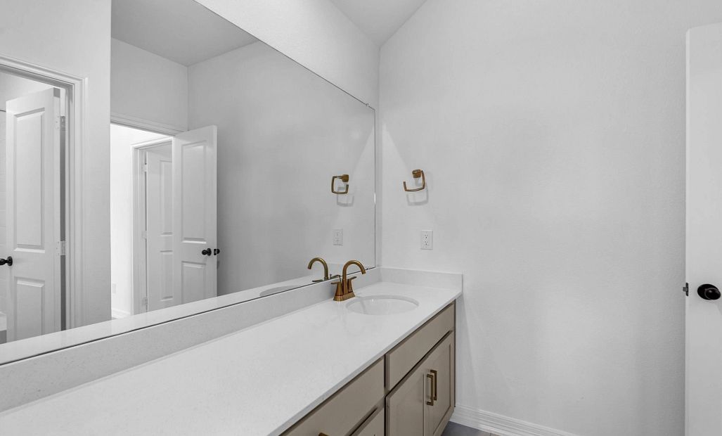 Secondary bathroom