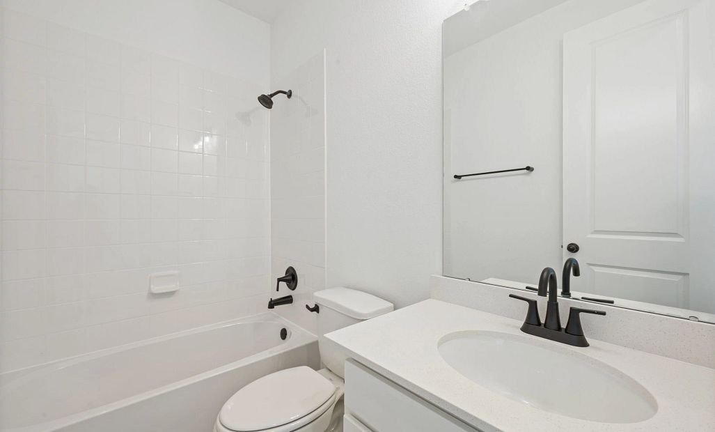 Secondary bathroom