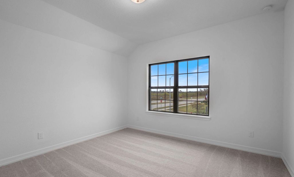 Secondary bedroom. Sample product photo. Actual exterior and interior selections may vary by