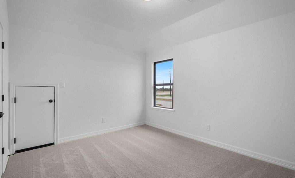 Third bedroom. Sample product photo. Actual exterior and interior selections may vary by homesite.