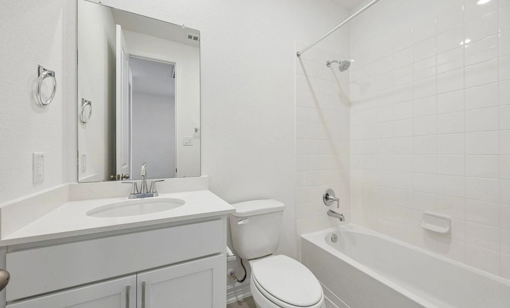 Secondary bathroom