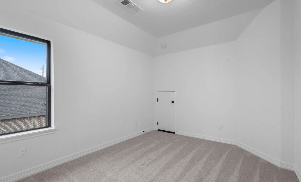 Fourth bedroom. Sample product photo. Actual exterior and interior selections may vary by homesite.