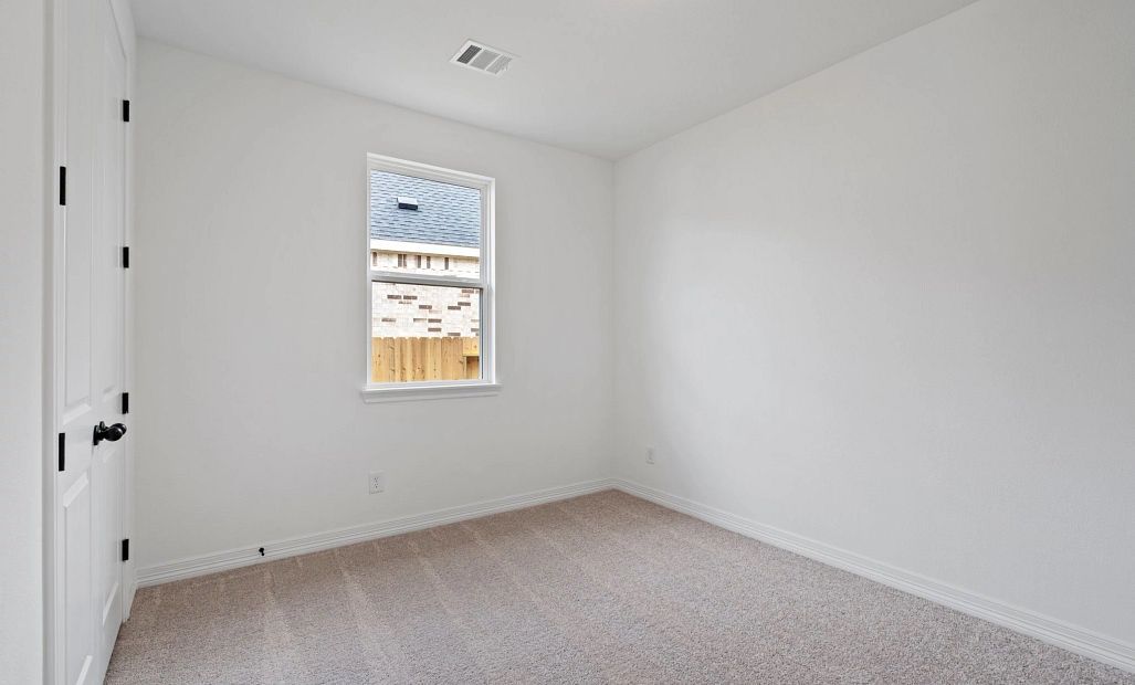 Third bedroom. Sample product photo. Actual exterior and interior selections may vary by homesite.