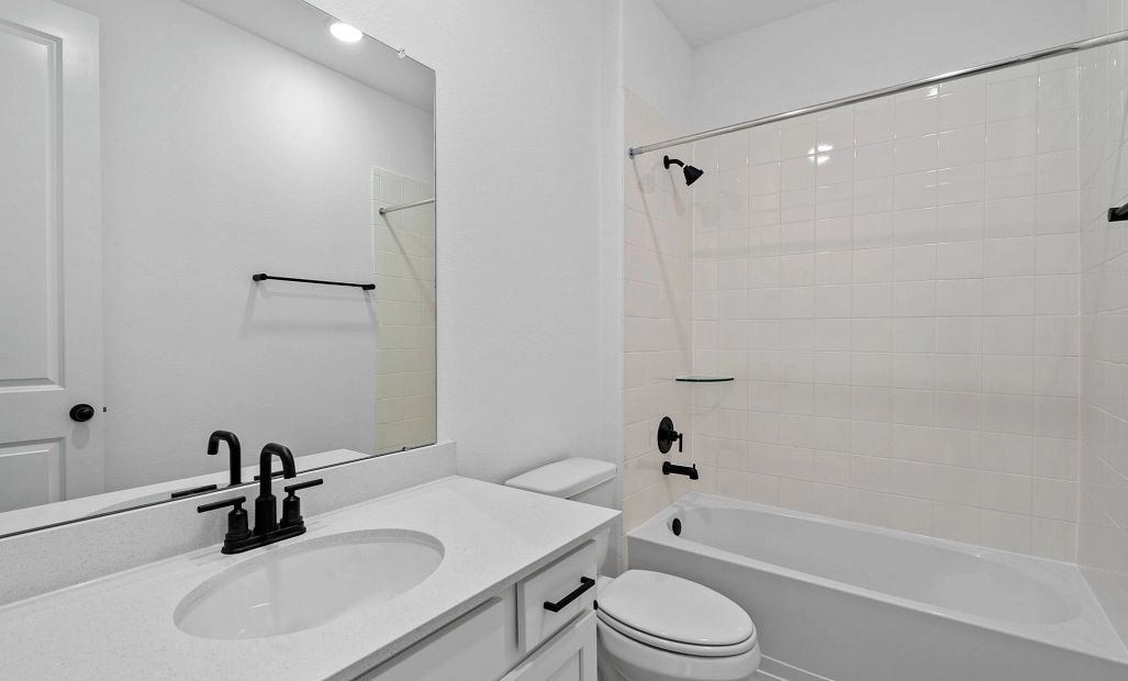 Third bathroom. Sample product photo. Actual exterior and interior selections may vary by homesite.