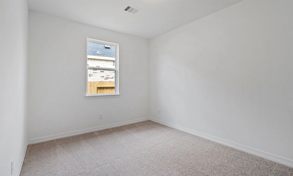 Fourth bedroom. Sample product photo. Actual exterior and interior selections may vary by homesite.